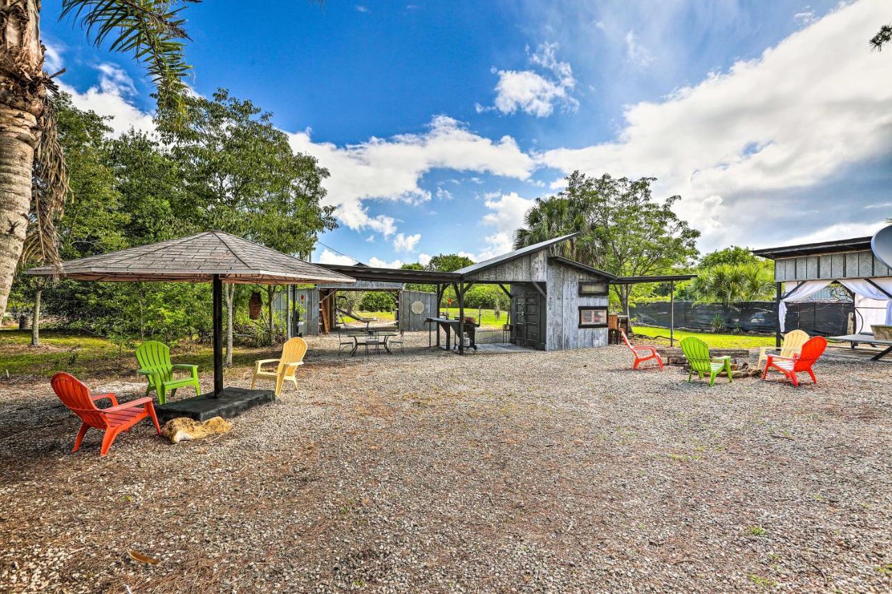 Authentic Clewiston Home With Outdoor Game Room Exterior photo